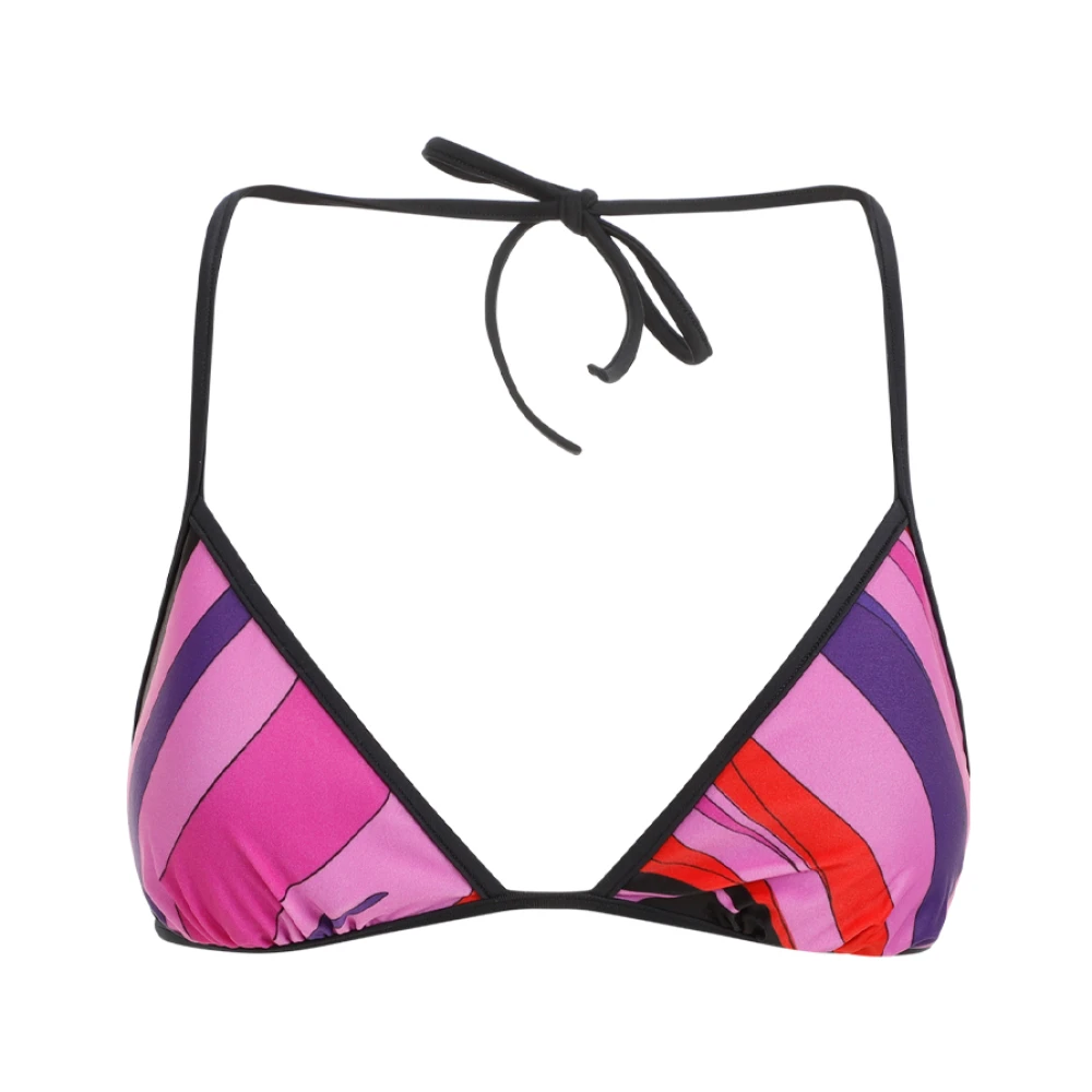 Emilio Pucci Multifärgad Bikini Triangel Badkläder Ss24 Multicolor, Dam