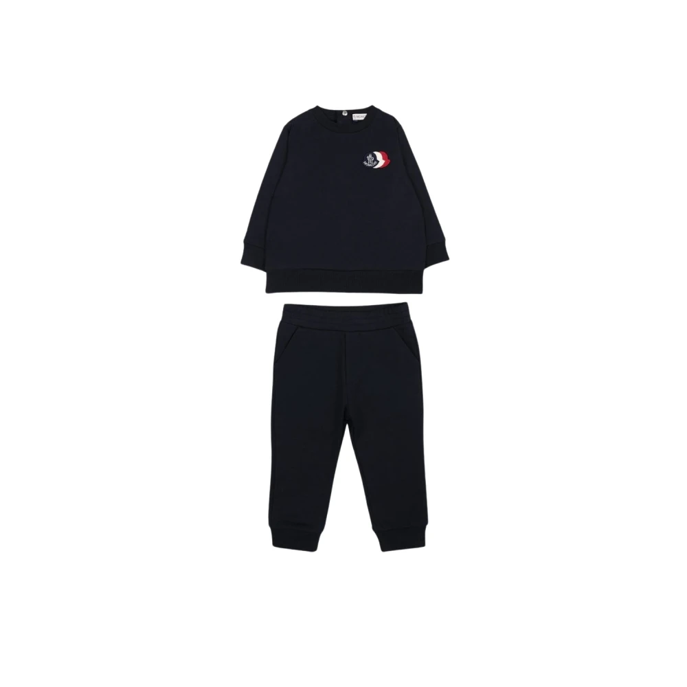 Moncler Enfant Baby Triple Logo Tracksuit Set Size: 3Y- Colour: Navy - Unisex - Kids Sets - Blue - 2 Y - Kids