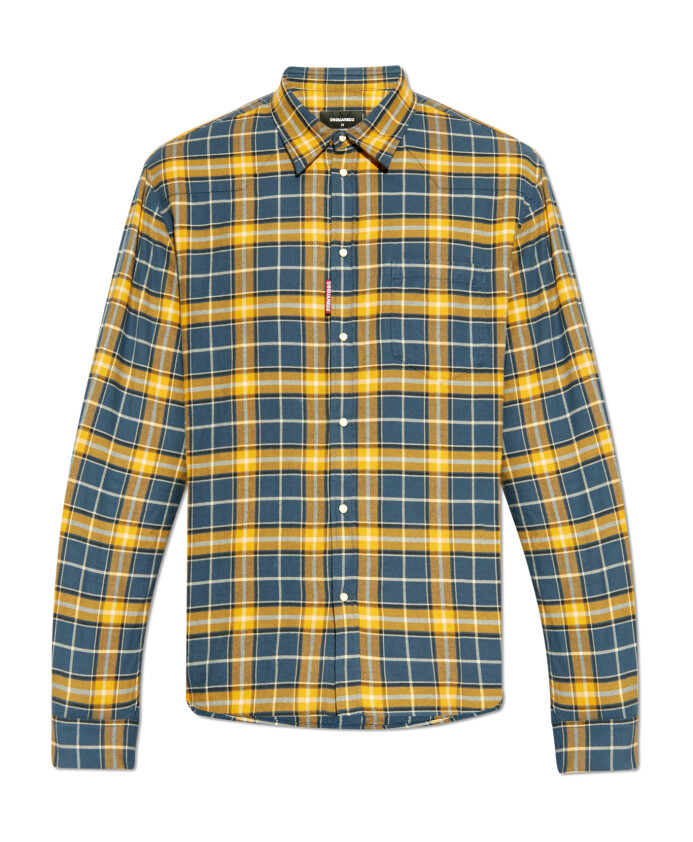 checkered-pattern-shirt