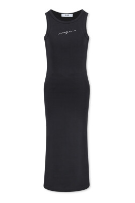 robe-en-coton-a-manches-courtes-avec-logo