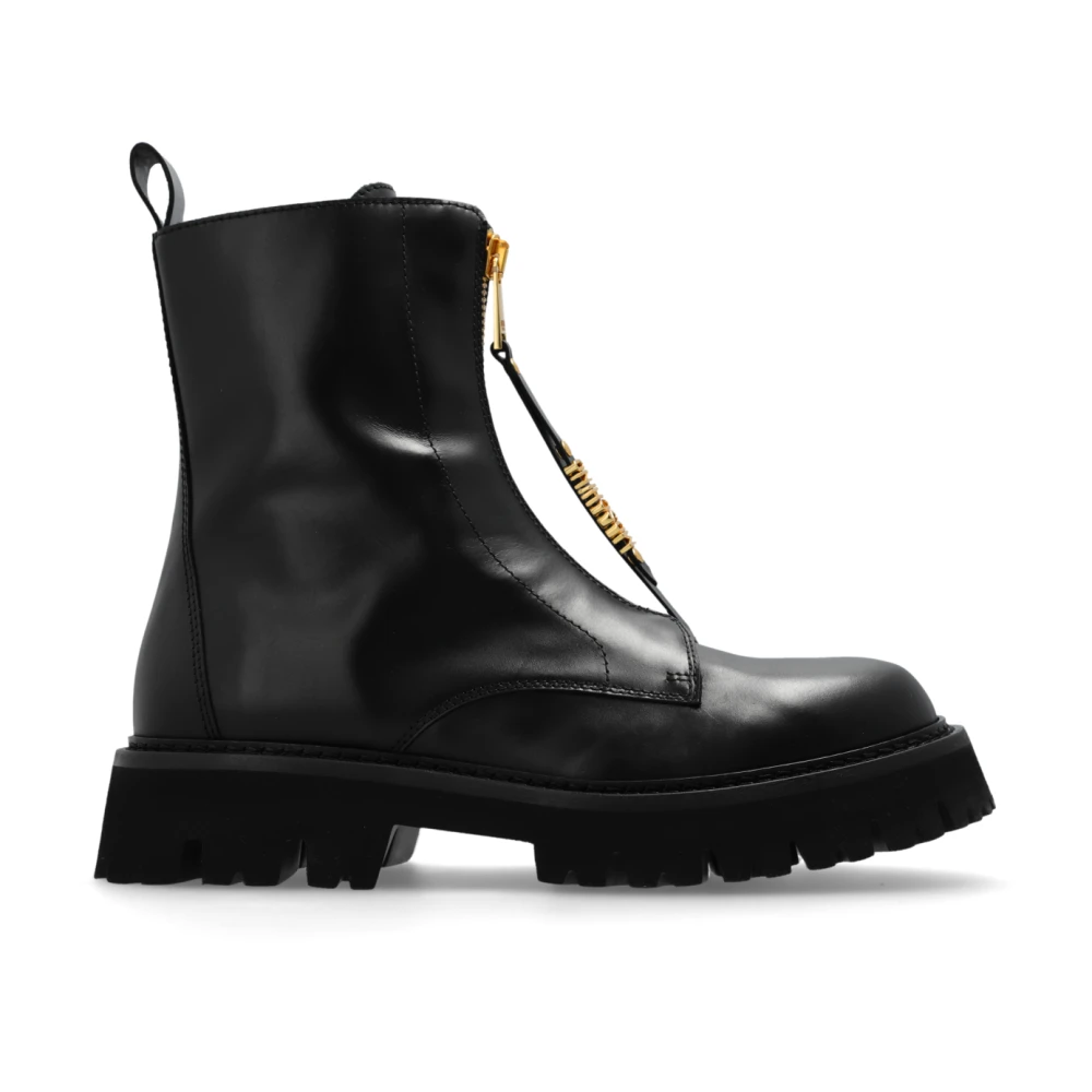 Shoes > Boots > Lace-up Boots - - Moschino - Modalova