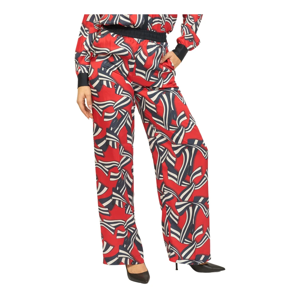 Silvian Heach Trousers Red Dames