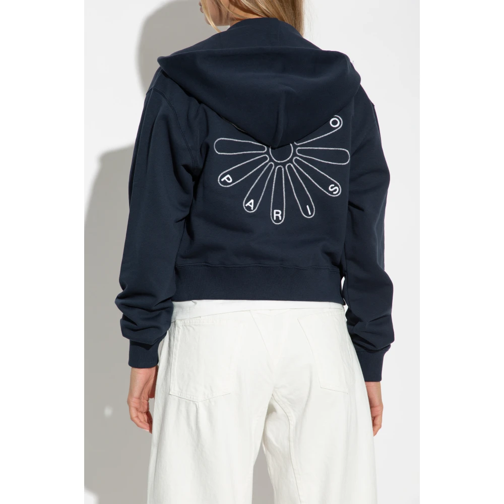 Kenzo Sweatshirt met logo Blue Dames