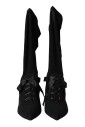 talons-aiguilles-noirs-bottes-mi-mollet