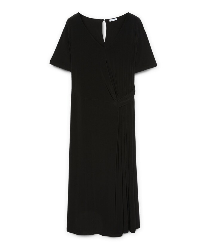 robe-jersey-avec-boucles-laterales