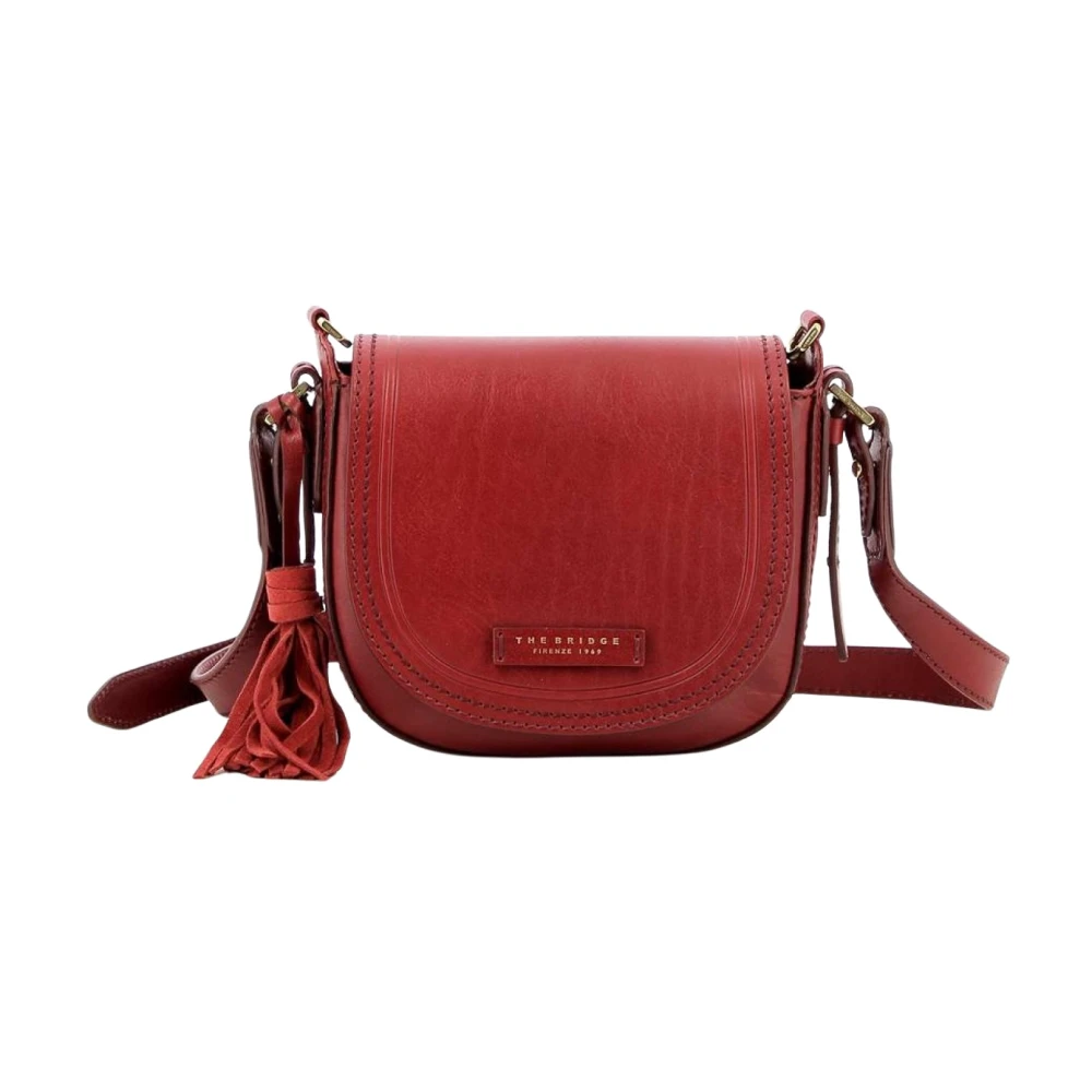 The Bridge Women's Red Pearl District M Crossbody Bag