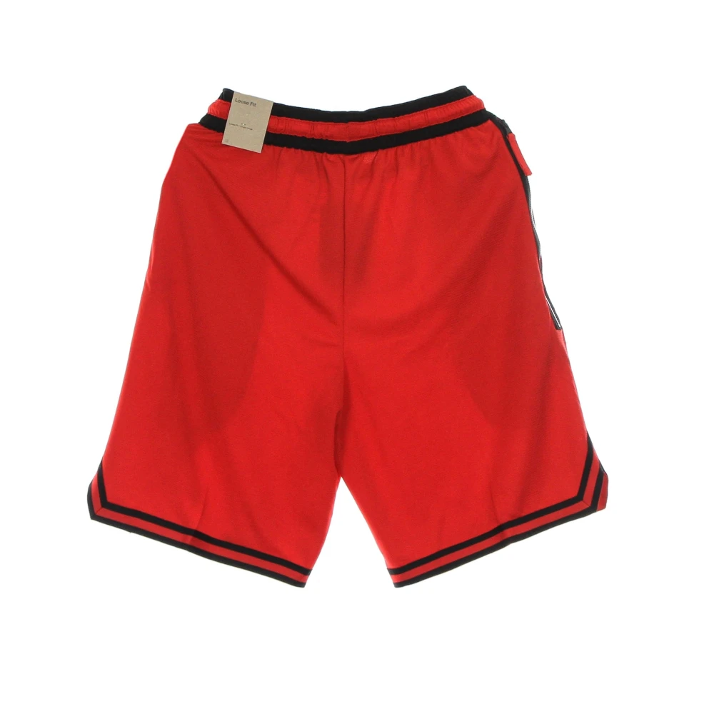 Nike Chicago Bulls Basketball Shorts Dri-Fit Red Heren