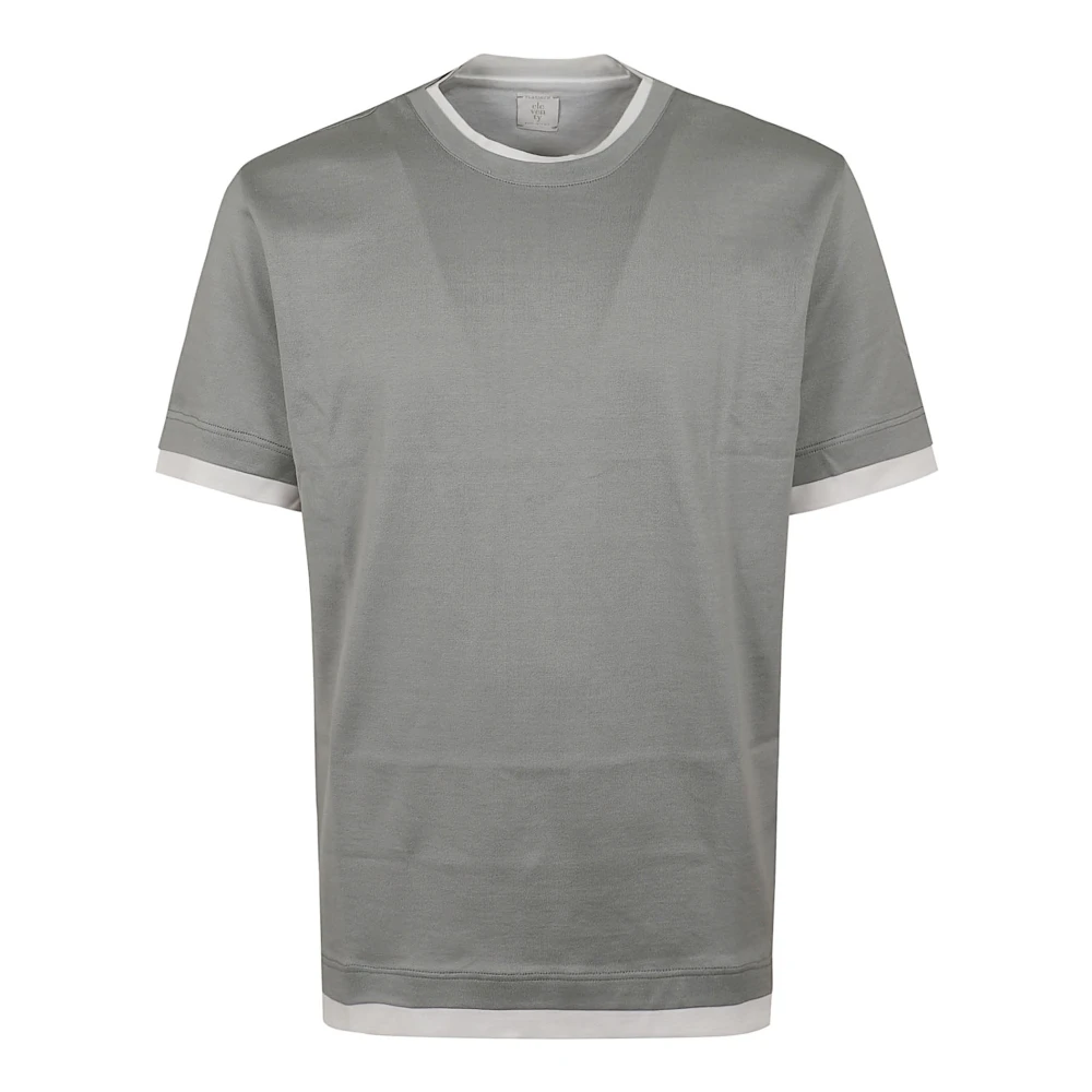 Eleventy Hombre Gris Camisetas, Talla: S