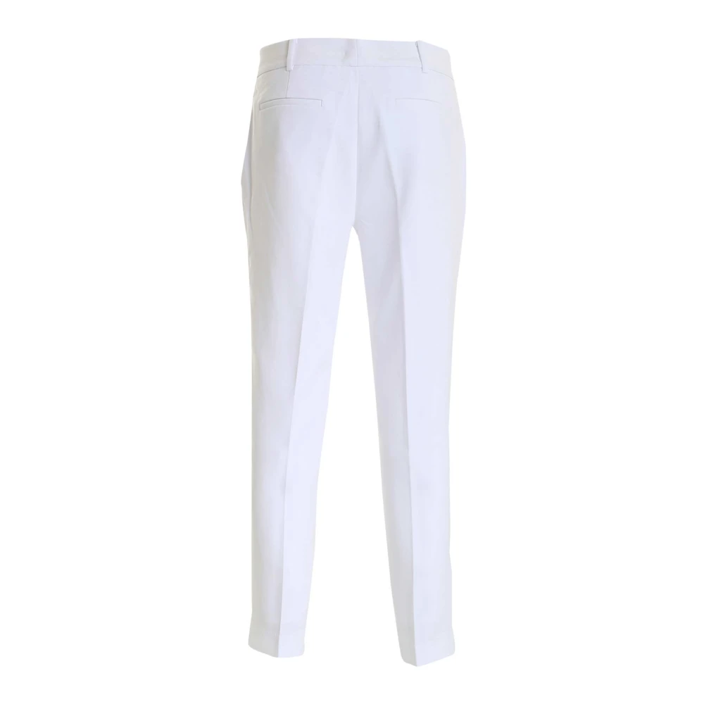 Michael Kors Crepe Broek White Dames