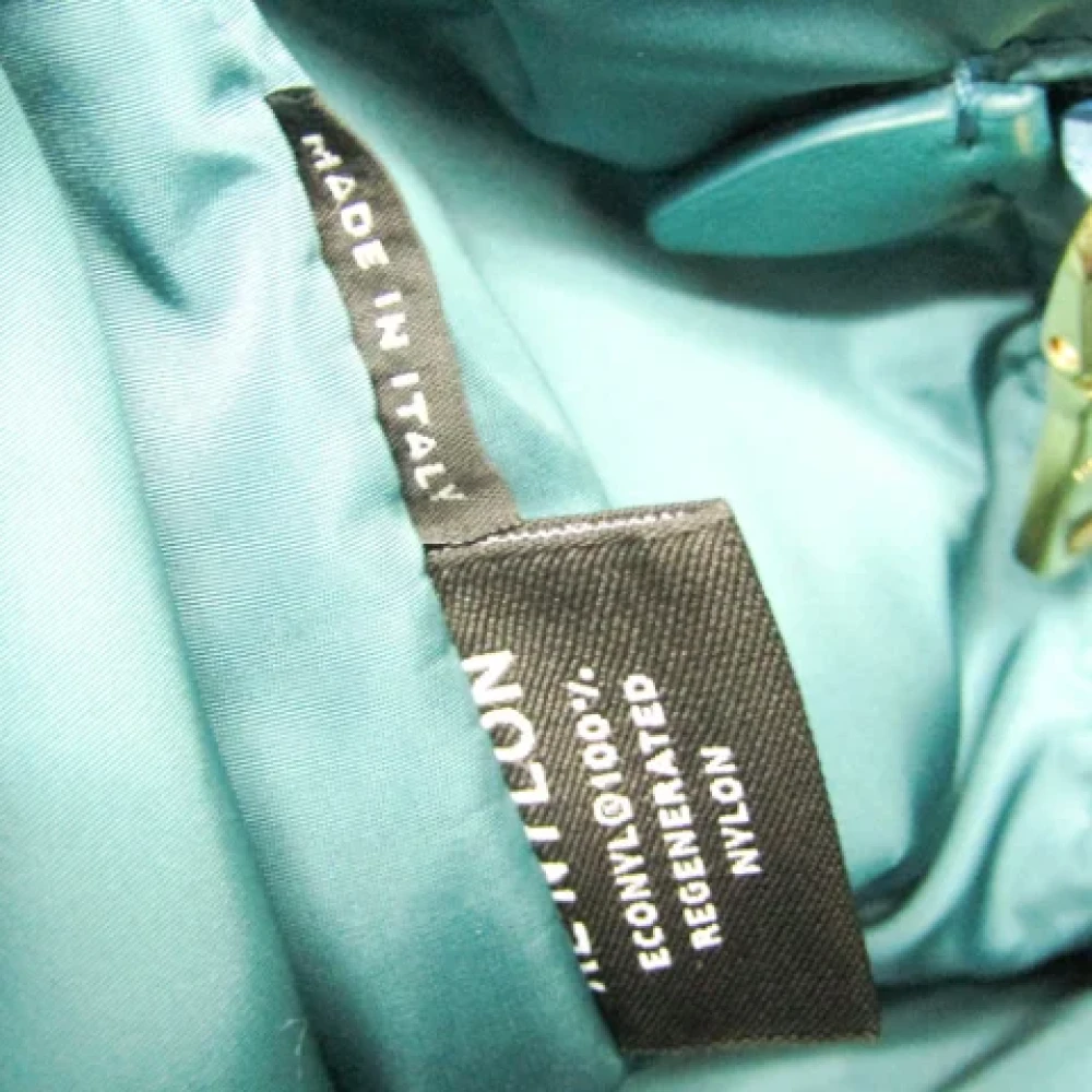 Miu Pre-owned Leather shoulder-bags Green Dames