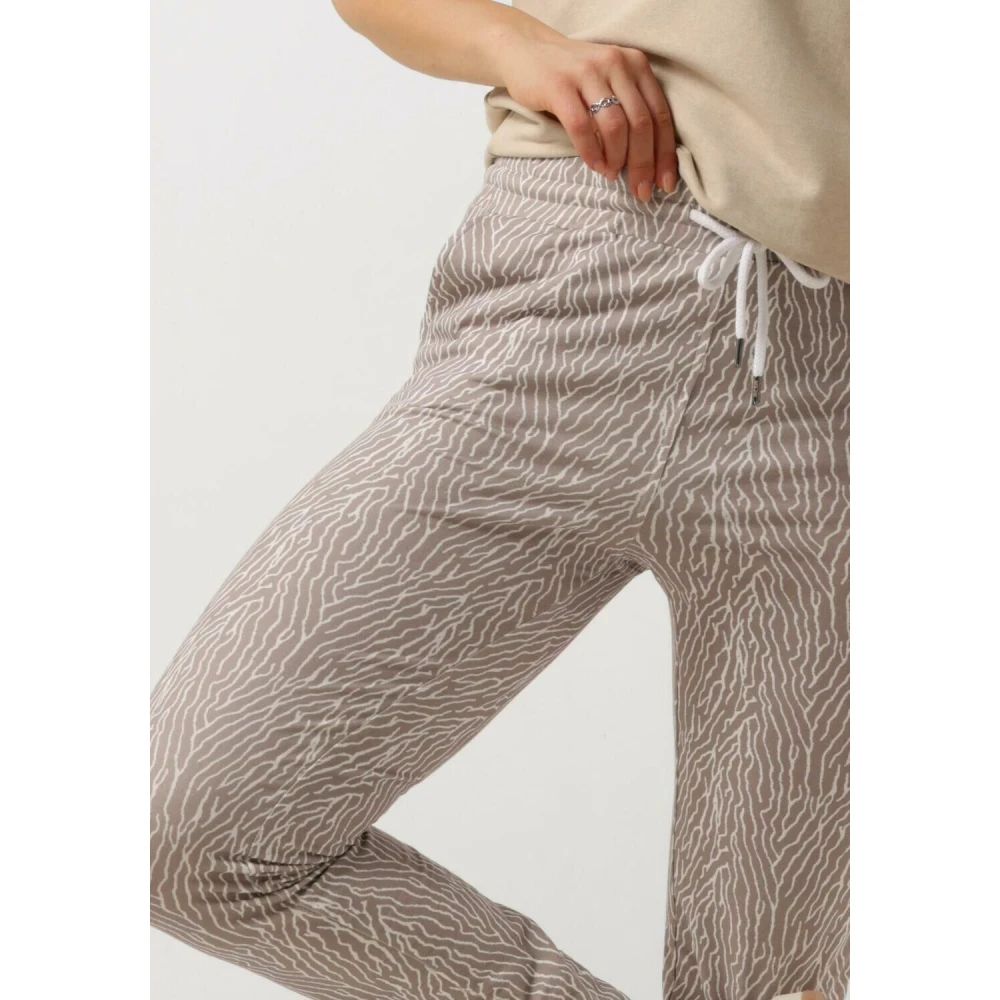 Moscow Taupe Pantalon Stijlvolle Garderobe Toevoeging Gray Dames