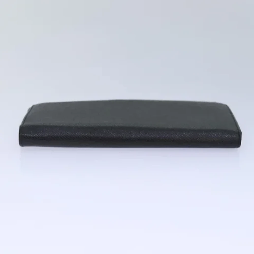 Louis Vuitton Vintage Pre-owned Leather wallets Black Heren