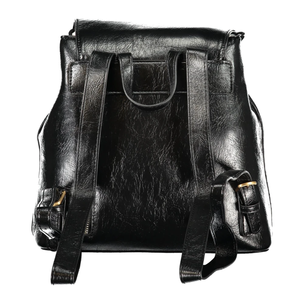 Valentino by Mario Valentino Zwarte Rugzak met Verstelbare Banden Black Dames