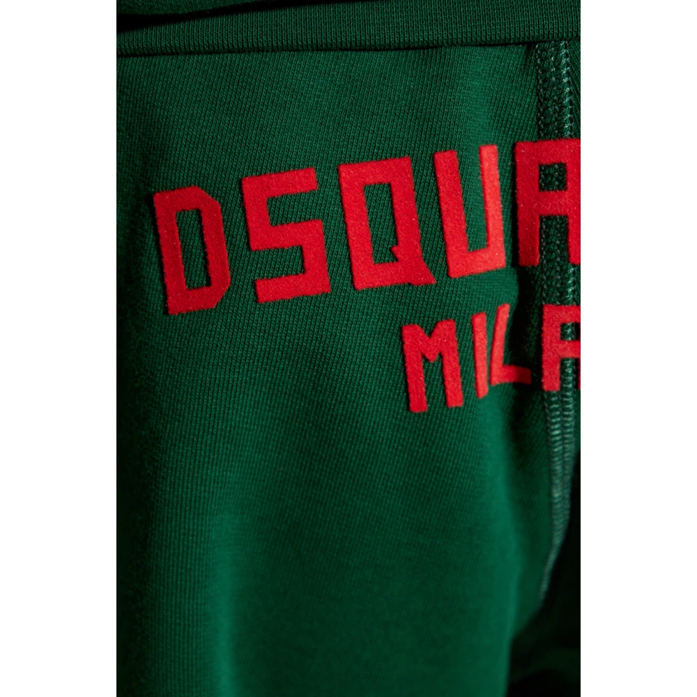 Dsquared2 Logo shorts Green Dames