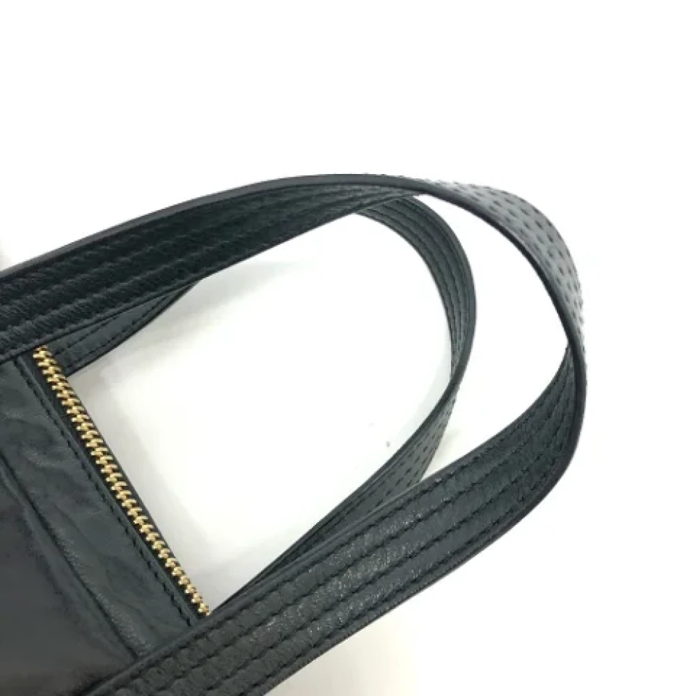 Fendi Vintage Pre-owned Leather fendi-bags Black Heren