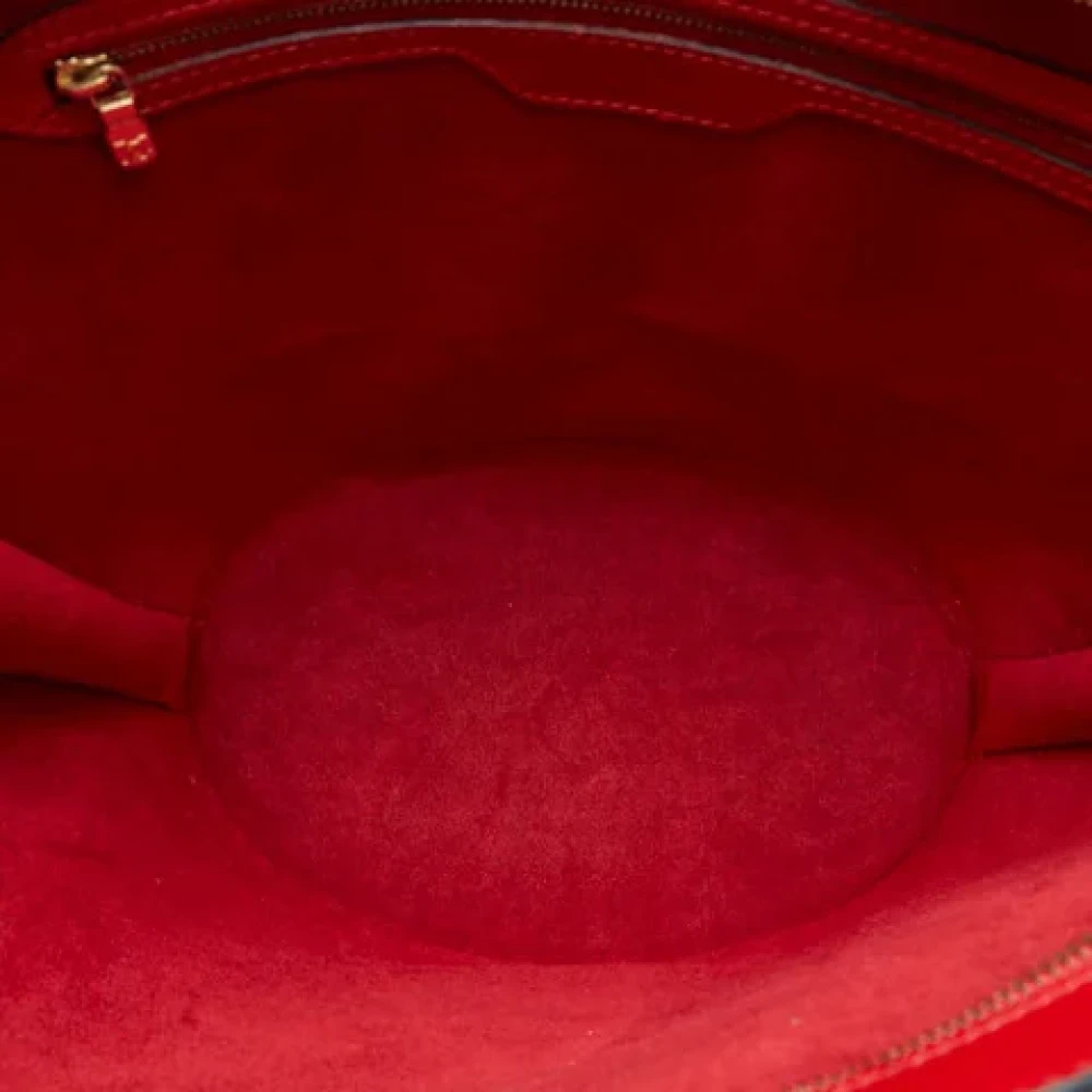 Louis Vuitton Vintage Pre-owned Leather louis-vuitton-bags Red Dames