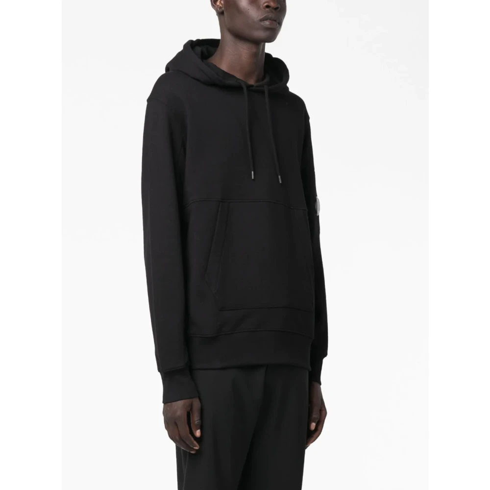 C.P. Company Zwarte hoodie Black Heren