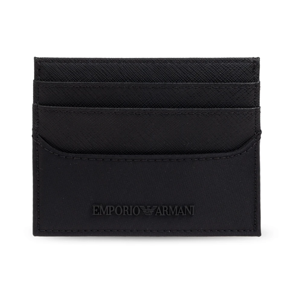 Emporio Armani Kaarthouder Black Heren