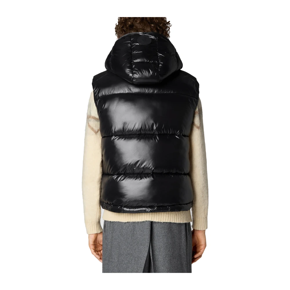Save The Duck Zwarte Dexter Gewatteerde Vest Black Heren