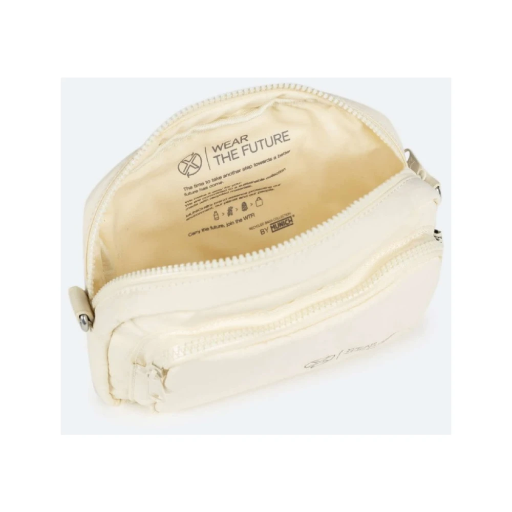 Munich Diepe Crossbody Tas Beige Dames