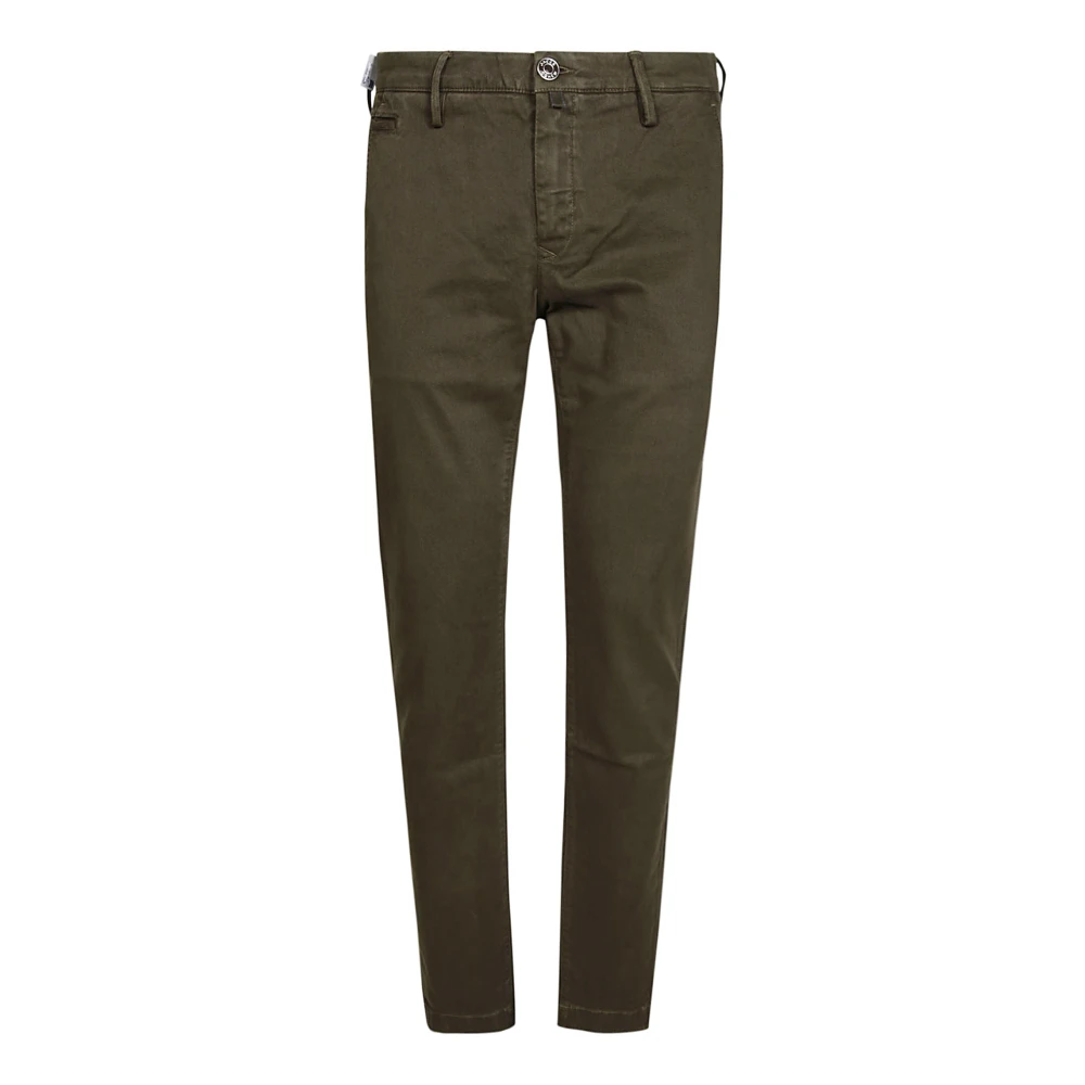 Jacob Cohën Slim Fit Broek voor Mannen Brown Heren