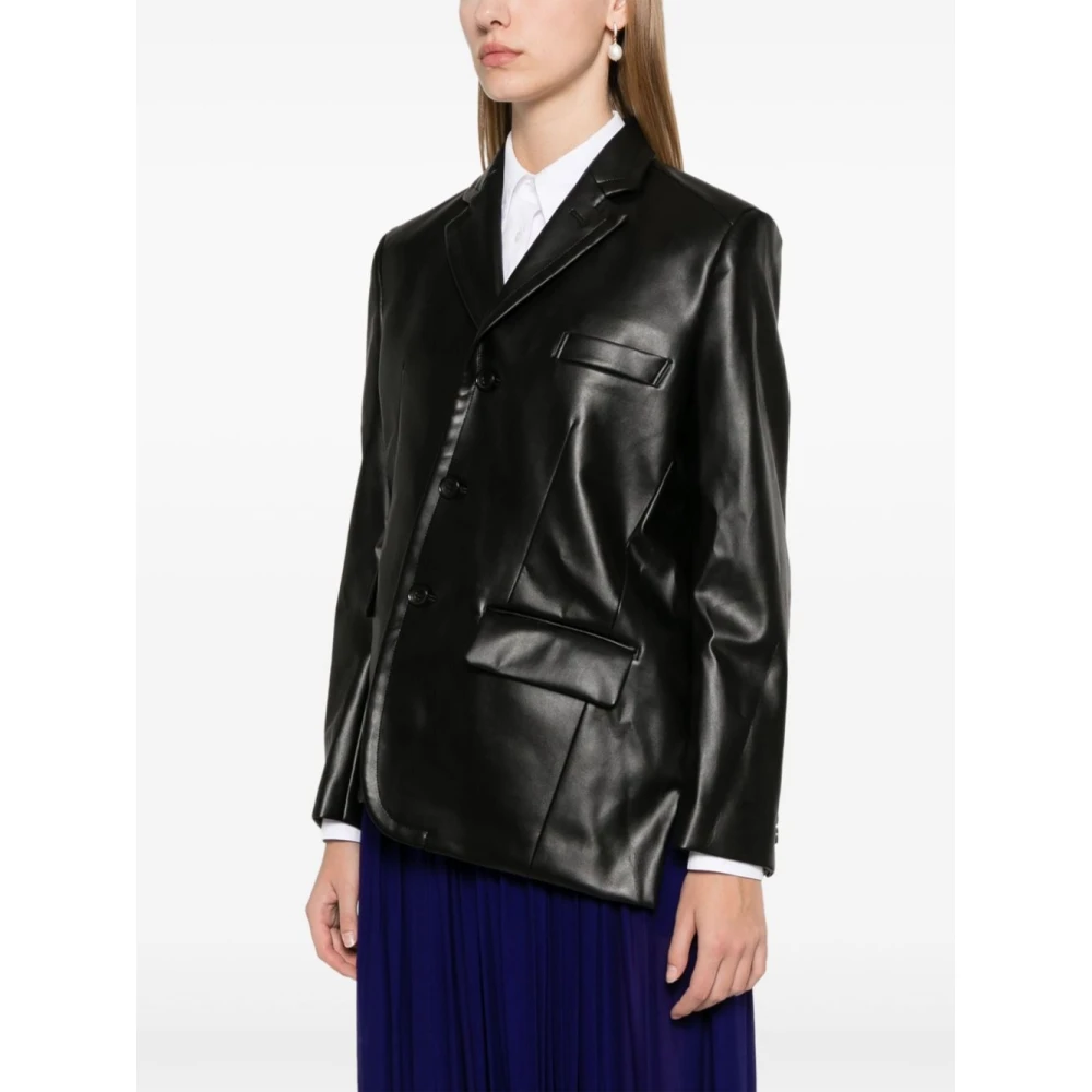 Comme des Garçons Zwarte Jassen voor Stijlvolle Look Black Dames