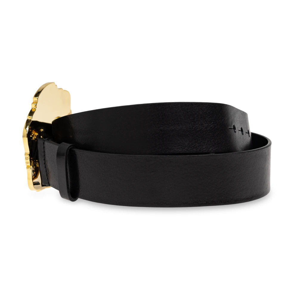Dsquared2 Leren riem Black Heren