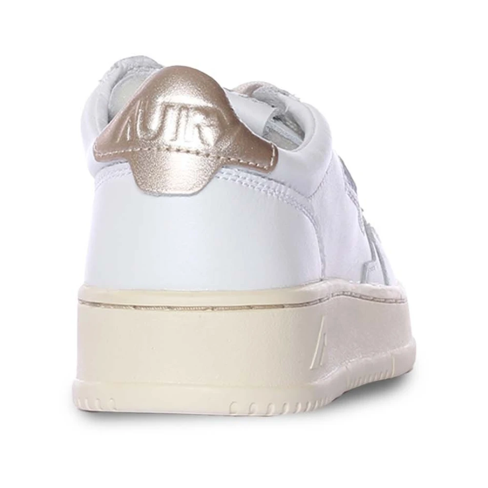 Autry Gouden Tab Sneakers White Dames