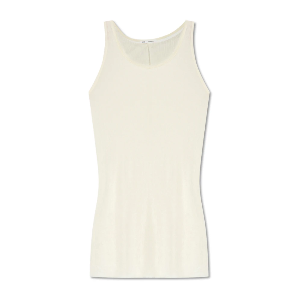 Tops > Sleeveless Tops - - Ami Paris - Modalova