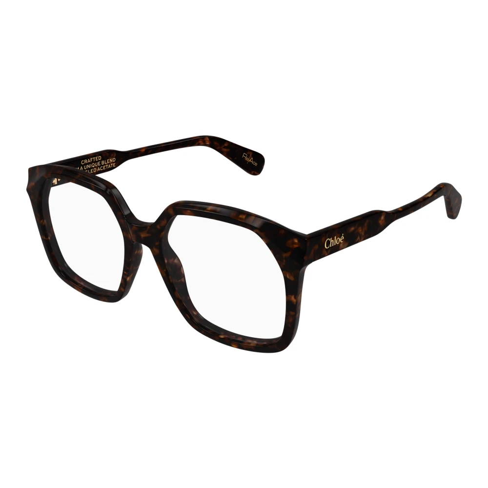 Chloé Women's Brown Glasses, 53 Mm, Retro Square Optical Frame