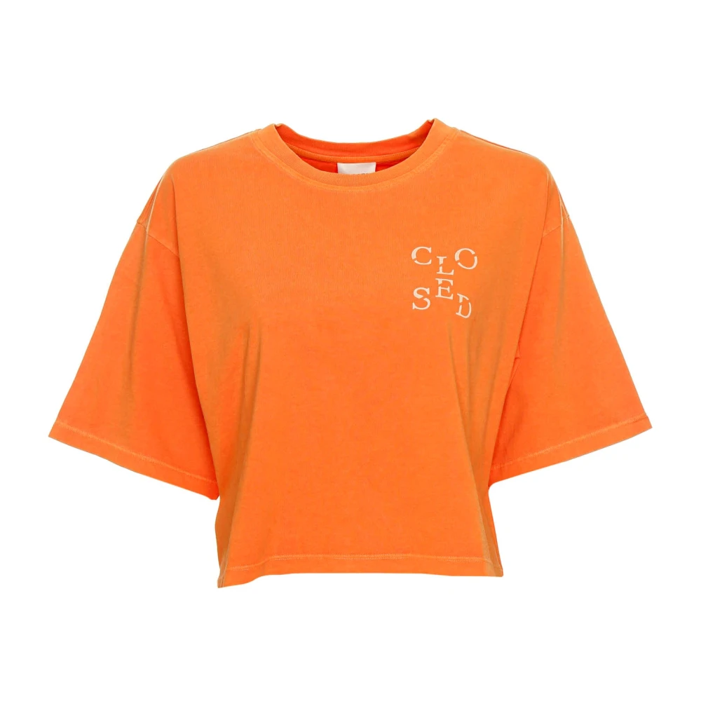 Closed - Tops > T-Shirts - Orange - Closed - Modalova