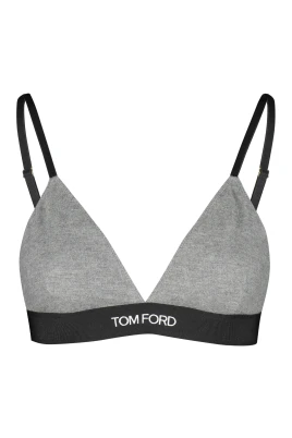 Logo Strap Triangle Bra