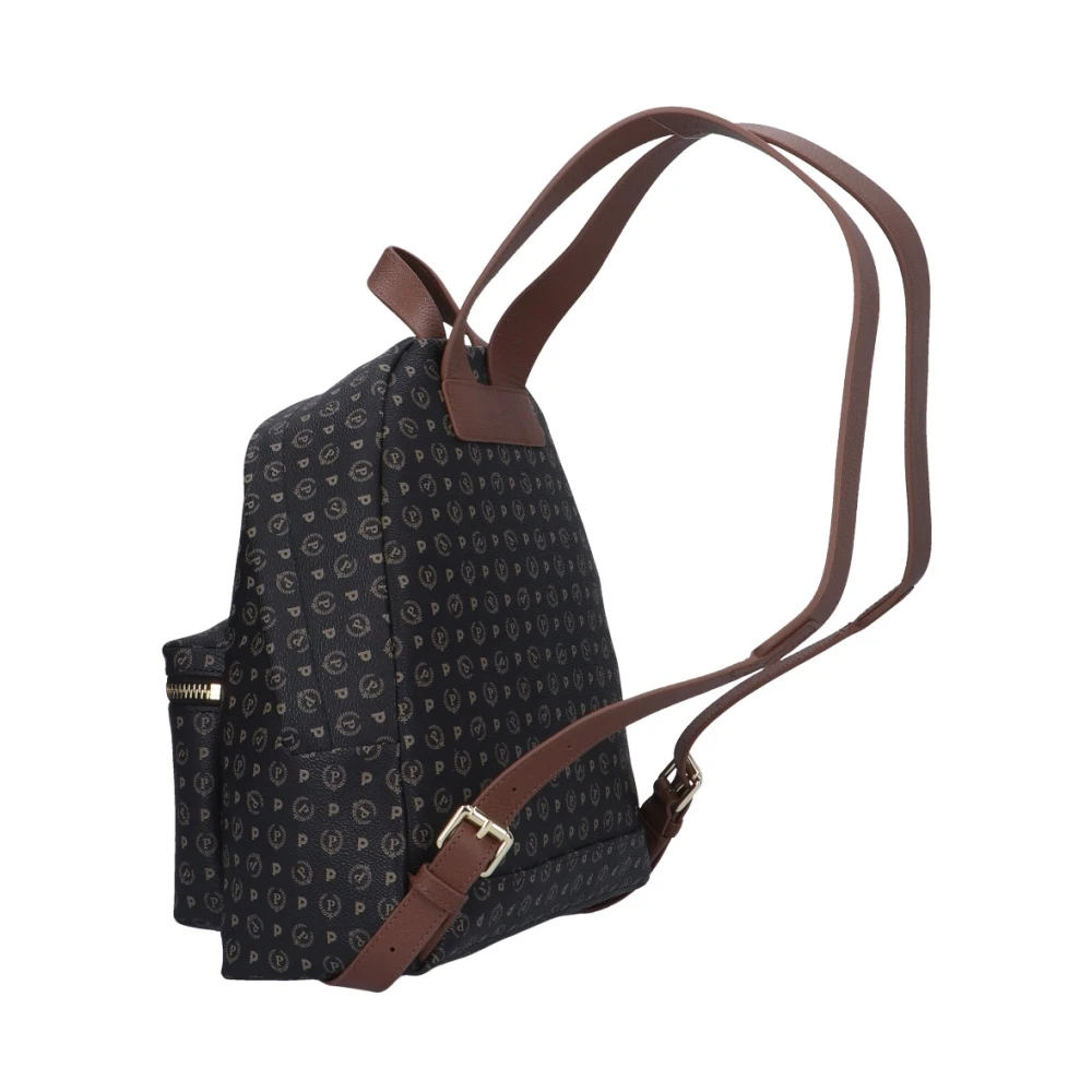 Pollini Heritage Rugzak met Ritssluiting Black Dames