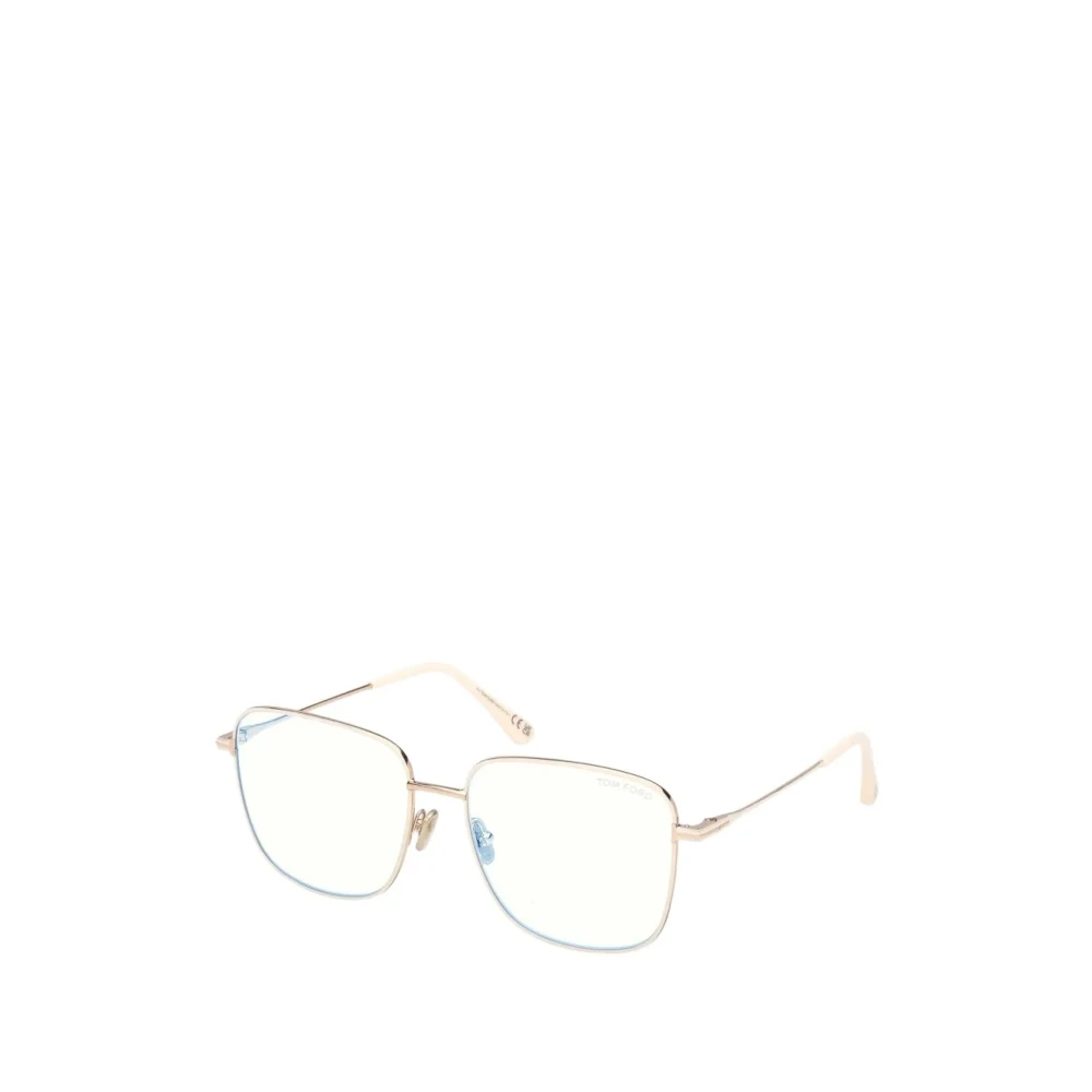 Tom Ford Women's White Glasses, 56 Mm, Eyeglasses