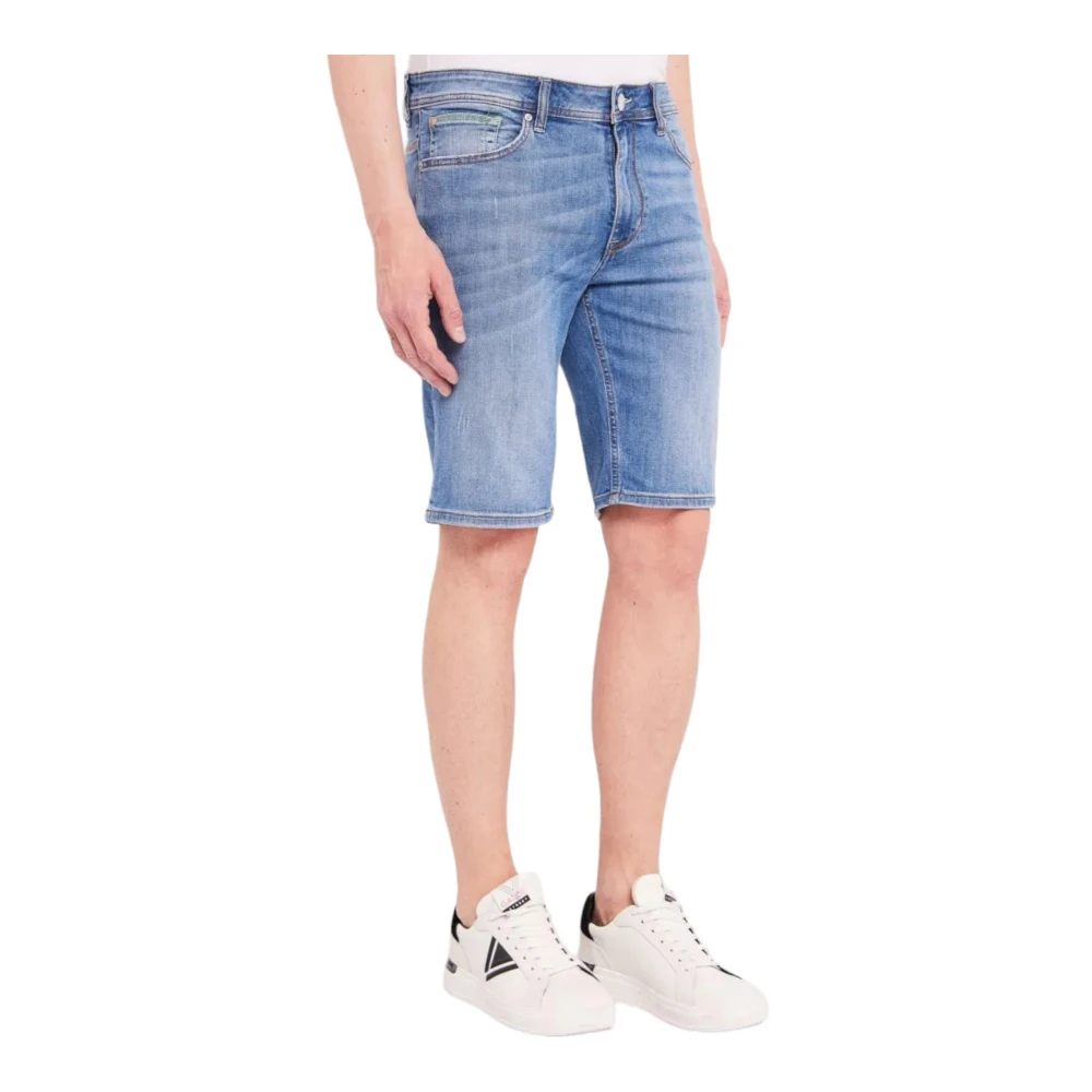 Gaudi Denim Shorts Blue Heren