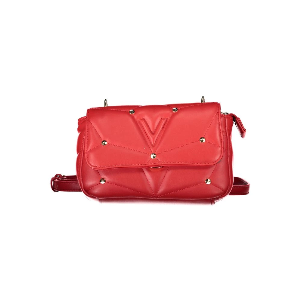 Valentino by Mario Valentino Verstelbare schoudertas met contrastdetails Red Dames