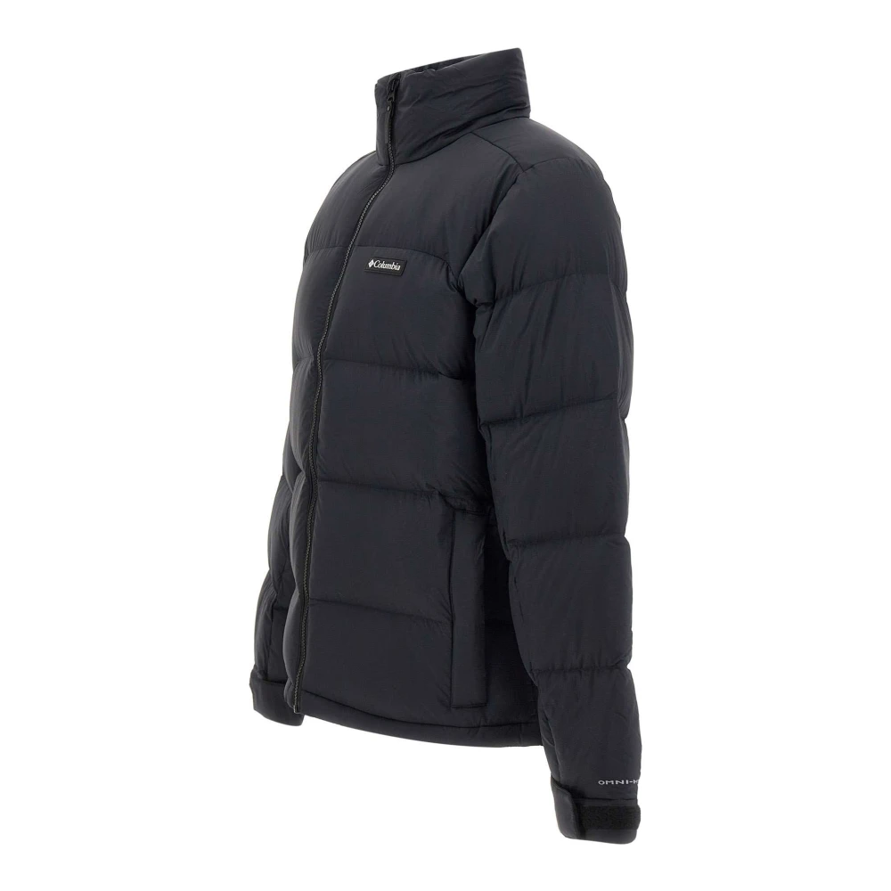 Columbia Zwarte Donsjas met Gouden Interieur Black Heren
