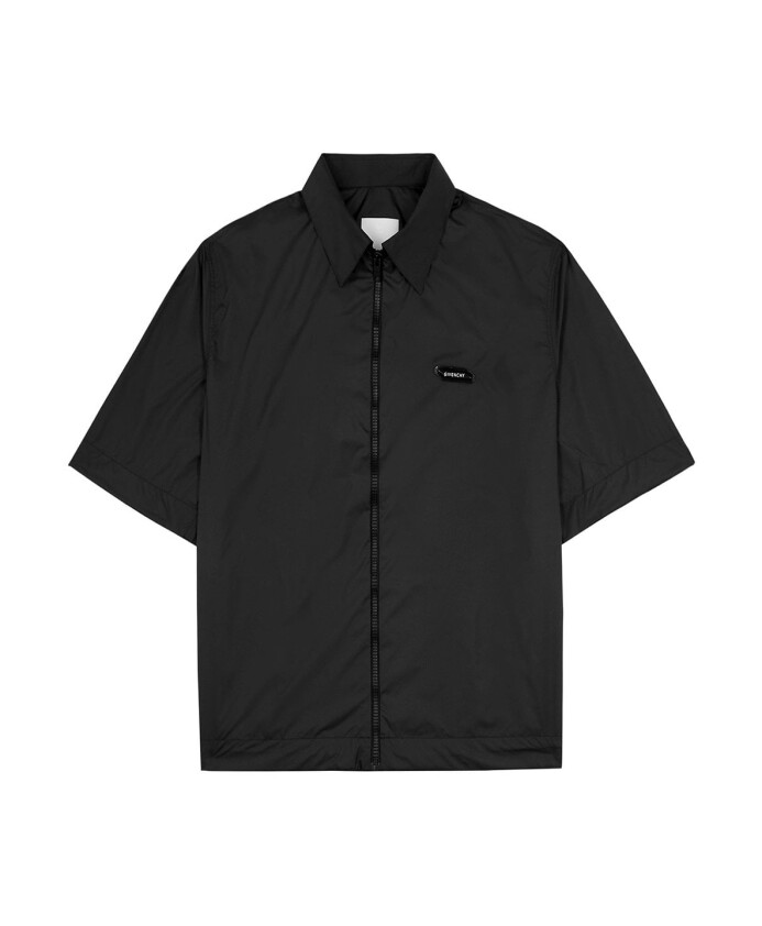 black-short-sleeve-shirt-with-4g-emblem