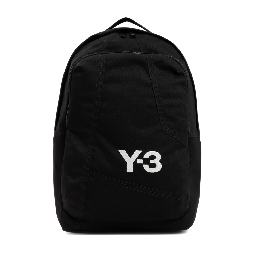 Y-3 Backpacks Black Heren