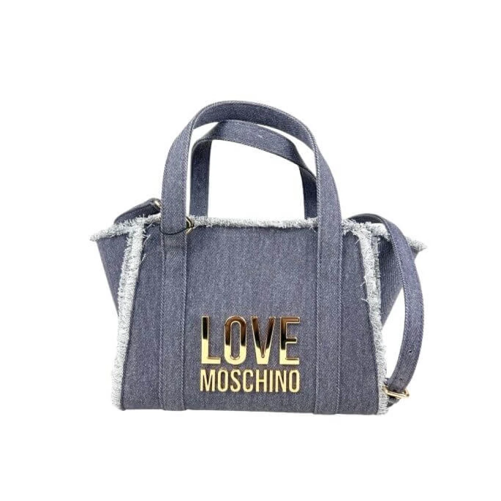 Love Moschino Tote Bags Blue Dames