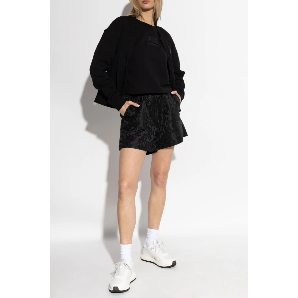 Emporio Armani EA7 Sweatshirt uit de collectie Black Dames