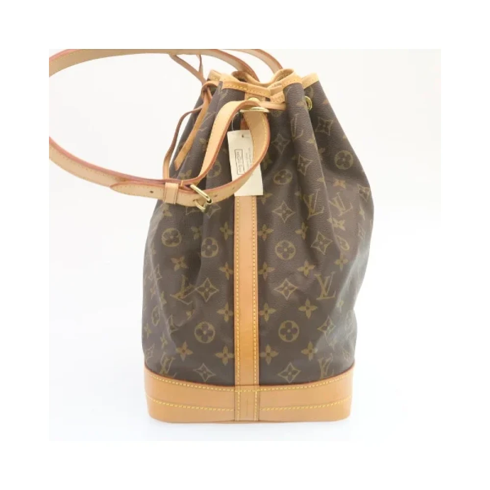 Louis Vuitton Vintage Gianni Versace Zwarte Patent Leren Handtas Brown Dames