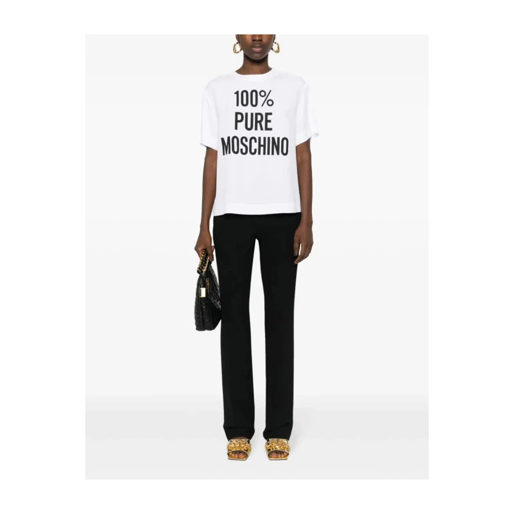 Moschino 0555 Pantalone Stijlvol en Trendy Black Dames