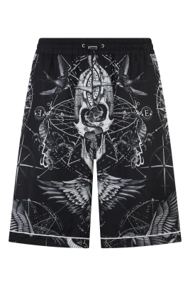Silk Bowling Shorts