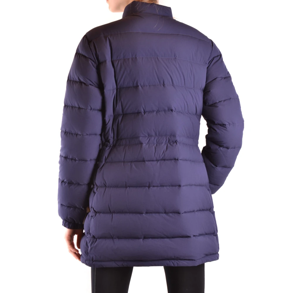 Aspesi Oversized Paarse Puffer Jacket Blue Dames