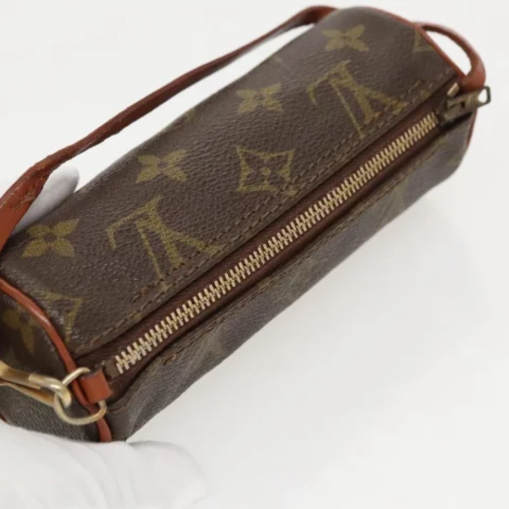 Louis Vuitton Vintage Pre-owned Canvas pouches Brown Dames