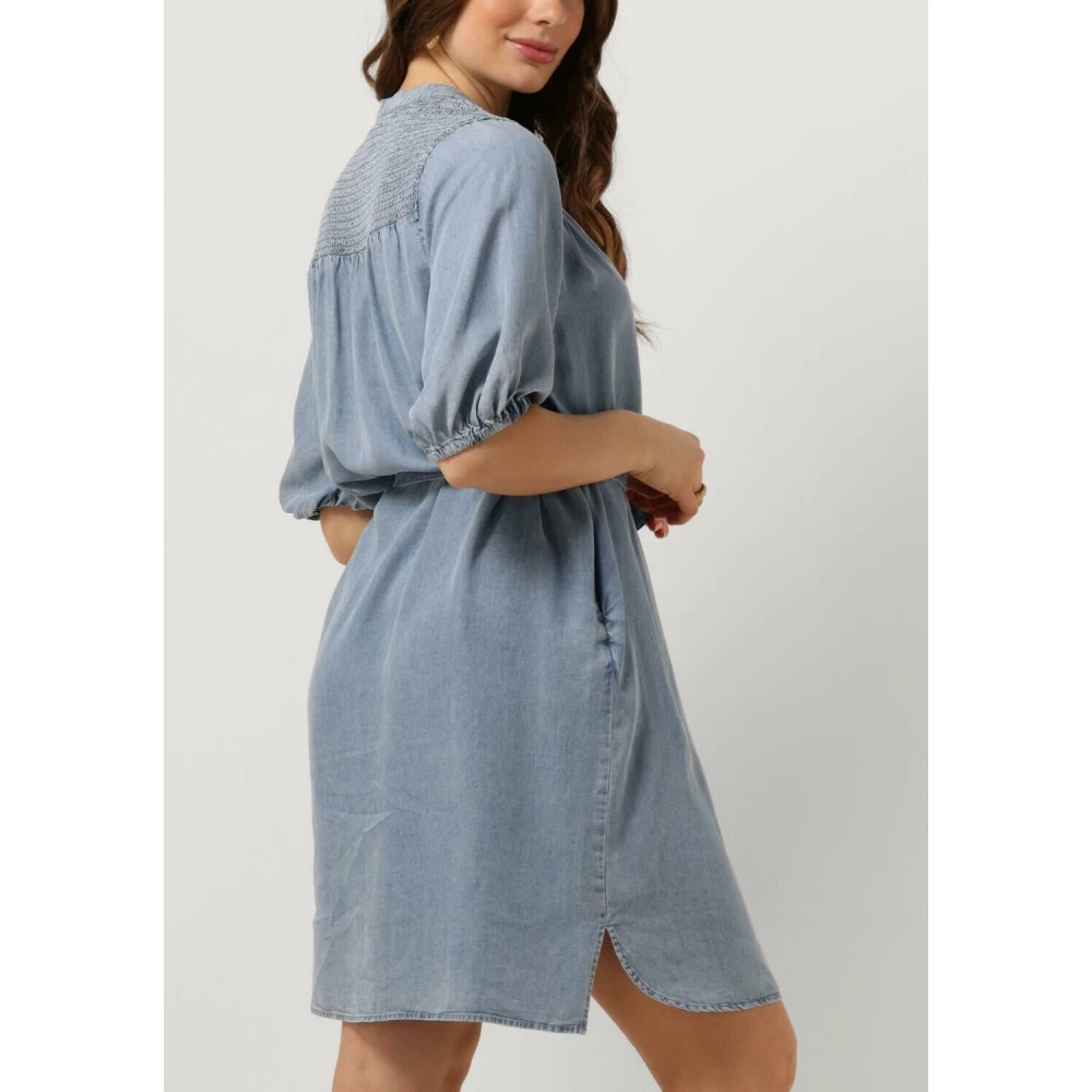 Moscow Blauwe Mini Jurk 119-06-Will Blue Dames
