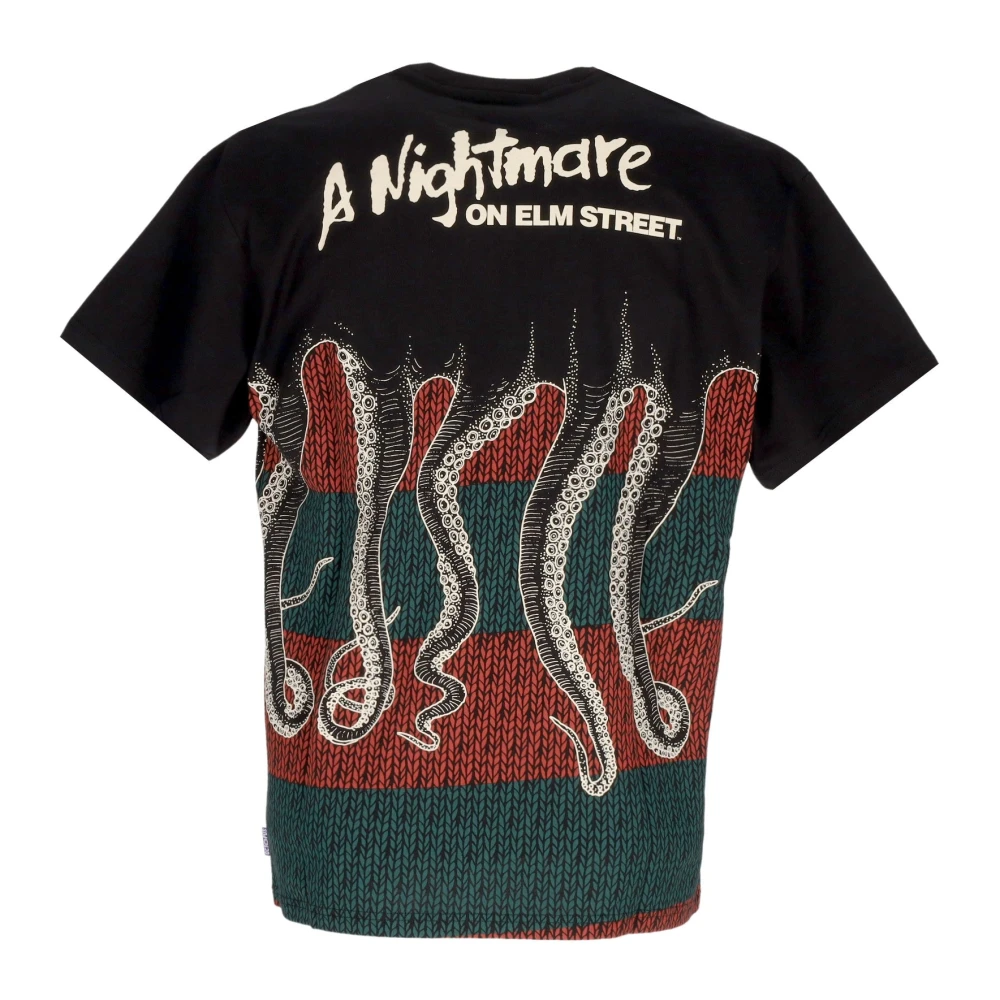 Octopus Zwarte heren T-shirt Horror Pack Black Heren