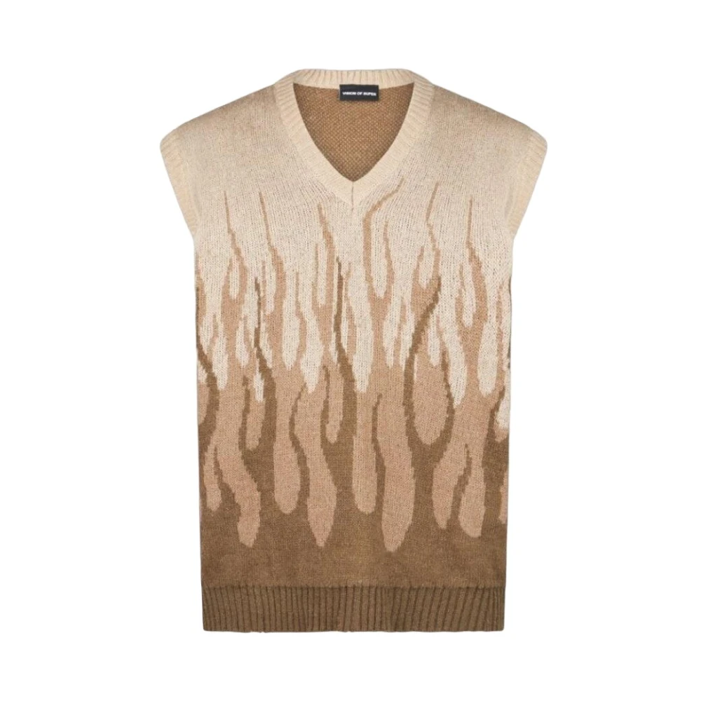 Vision OF Super Stijlvolle Sweatshirts en Hoodies Beige Heren