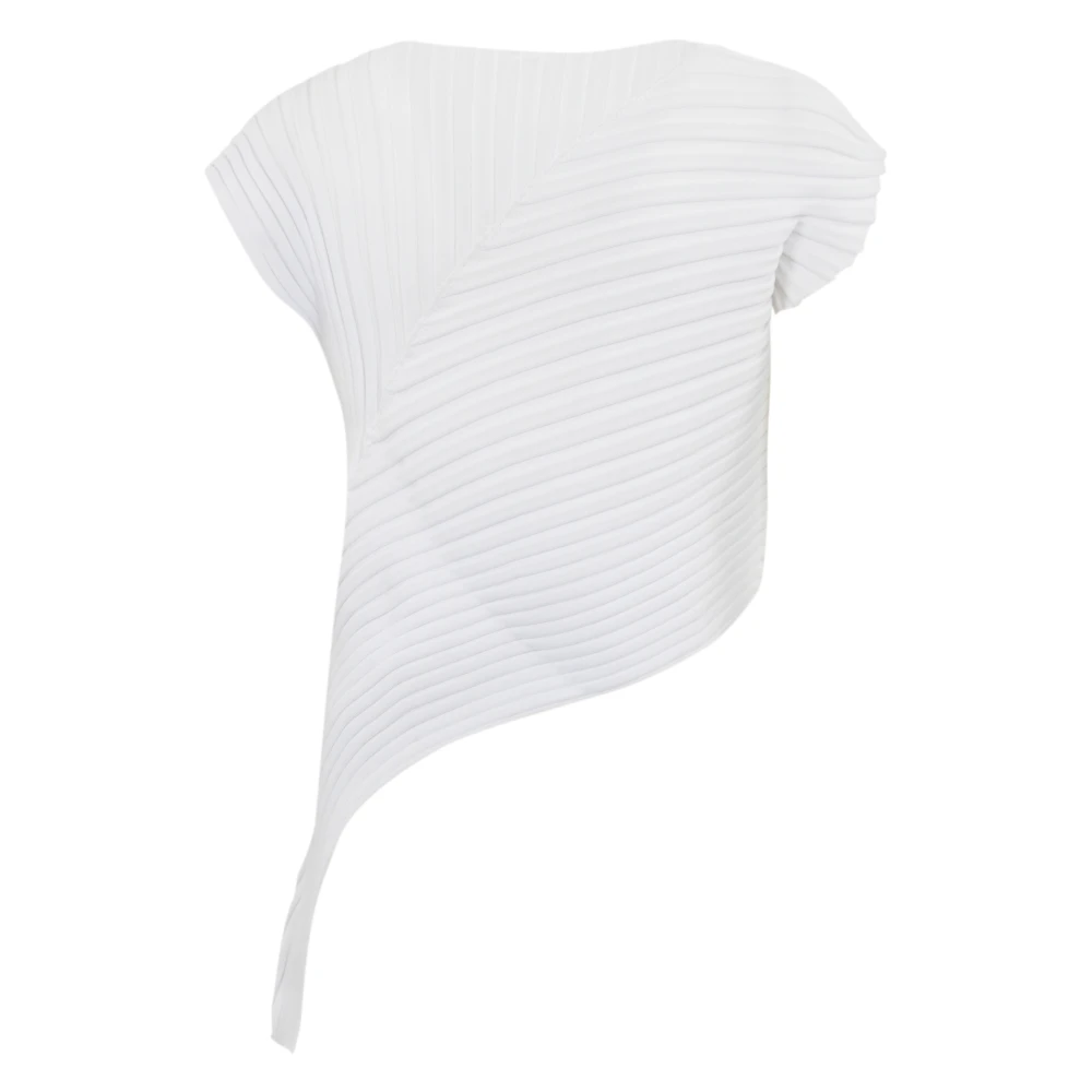Liviana Conti Asymmetrische Witte Trui White Dames